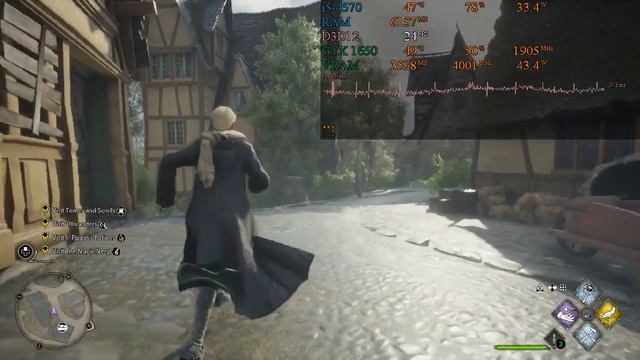 Hogwarts Legacy (GTX 1650 + i5-4570 + 8GB) смотреть онлайн