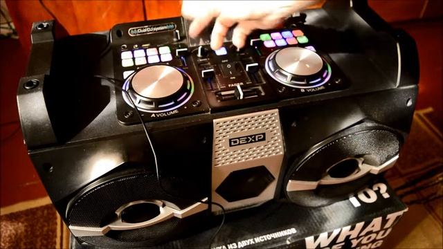 обзор музыкальной минисистемы DEXP V700 смотреть онлайн