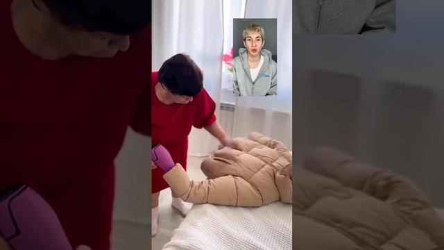 Сушим пуховик