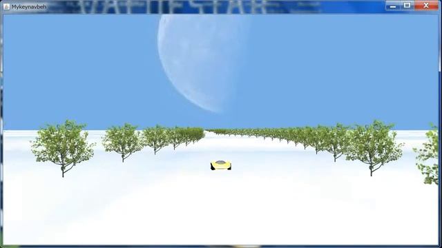 Java 3D: Sports Car_2(flying)/空飛ぶ3Dスポーツカー смотреть онлайн