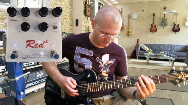 Jetter Red² (Red2 or Red Square) Overdrive Pedal Demo смотреть онлайн