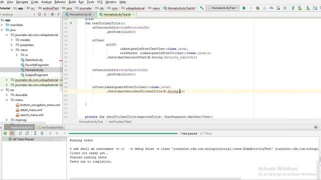 WikiAPIVideo 22 Espresso Test Using String Resource in Custom Matcher смотреть онлайн
