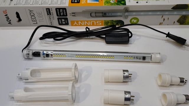 Ledowe moduły RETROFIT - oświetlenie do akwarium смотреть онлайн