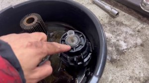 Toyota venza 2.7 замена масла в двигателе how to change engine oil Comma 5w-30