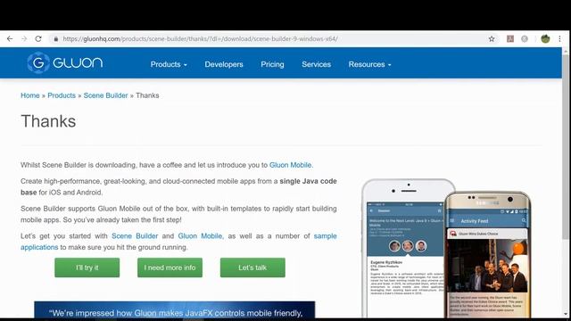 JavaFX Tutorial - Scenebuilder hookup to IntelliJ and Netbeans смотреть онлайн