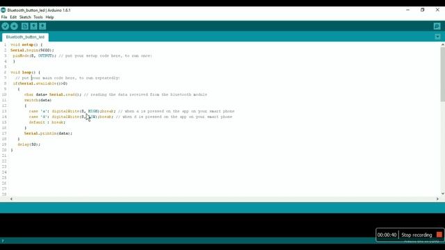 Tutorial on Bluetooth sensor HC-05 with Arduino | Connections & Coding смотреть онлайн