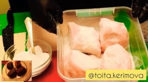 Легкий способ посола бараньего курдюка!!!