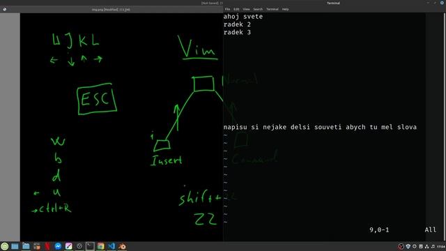 Vim - tutorial cz | ze serie - První krůčky / Git смотреть онлайн