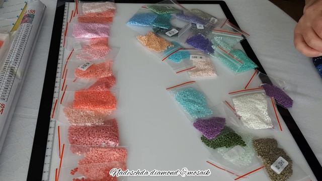 Выпуск 967/Букет цветов/Обзор новой картины/Алмазная мозаика/