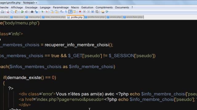 Tutoriel php : Creation d'un mini reseau social | ajouter un ami | part 19 | By NewDzign смотреть онлайн