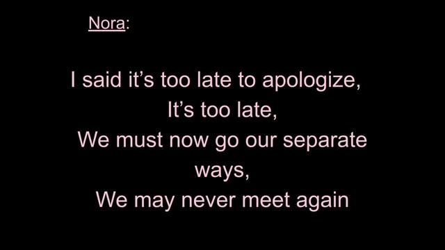 The Fight (Nora and Torvald, A Doll's House) смотреть онлайн