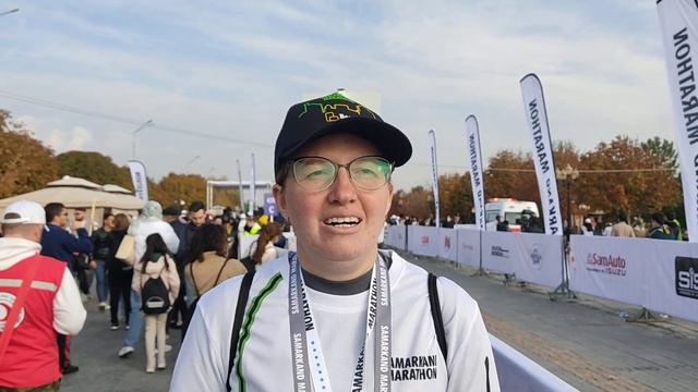 Любовь Киршина - победитель в номинации Nordic Walking в Samarkand Marathon 2022 смотреть онлайн