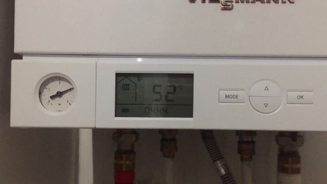 Газовый котел Viessmann Vitopend 100. Газ долго греет воду