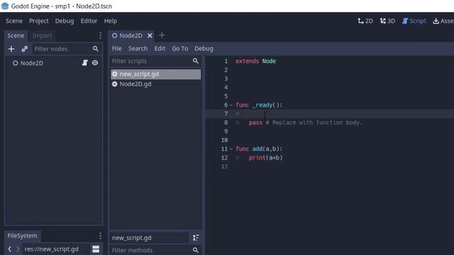 Godot Engine - How to Use Parameterized Function in GDScript смотреть онлайн
