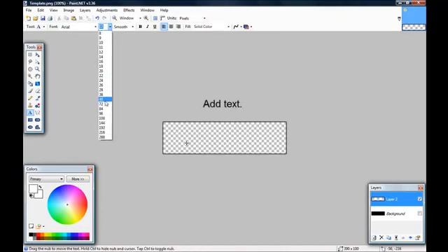 Tutorial - How to add watermarks with paint.net смотреть онлайн