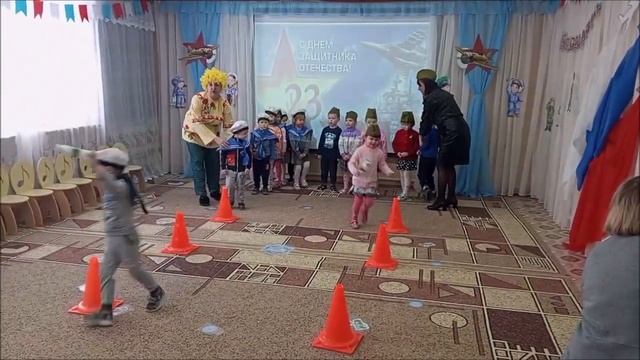 День защитника Отечества, младшая группа смотреть онлайн
