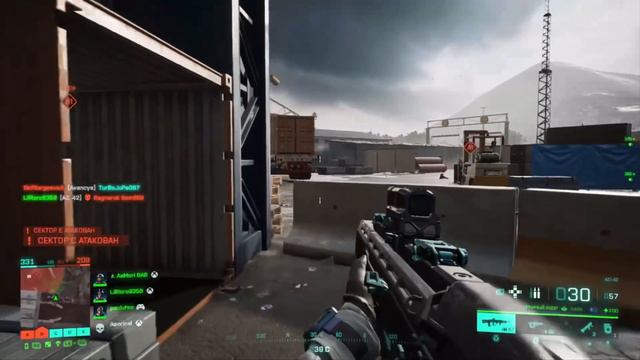 Solo protection of point •В1• in BATTLEFIELD 2042 | Multiplayer Ranked match | смотреть онлайн