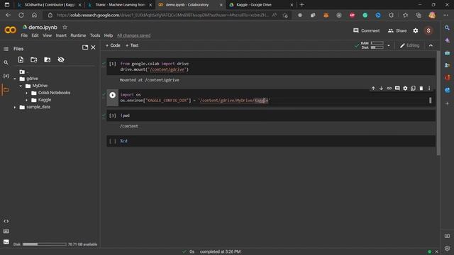 How to import Kaggle data in Google Colab in 2022 #kaggle #colab смотреть онлайн