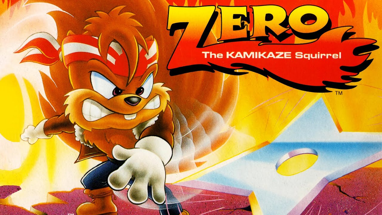 Zero: The Kamikaze Squirrel Sega / Sega Mega Drive / Sega Genesis смотреть онлайн