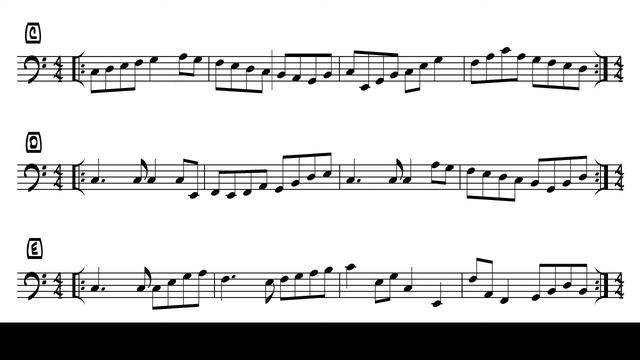 Sightreading for electric bass - Exercise #25 смотреть онлайн