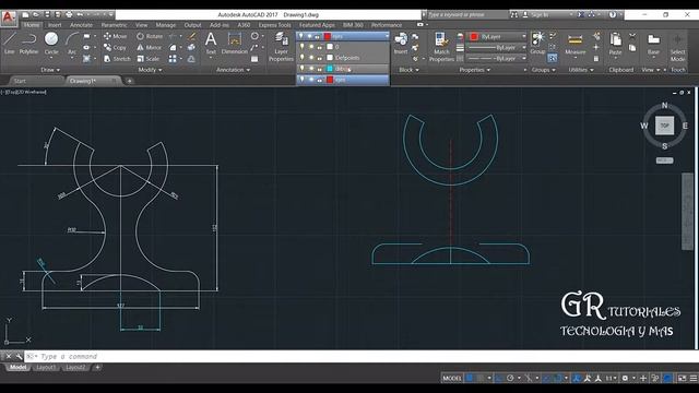 Curso Autocad 2017 Básico ¿que tan rápido dibujas? смотреть онлайн