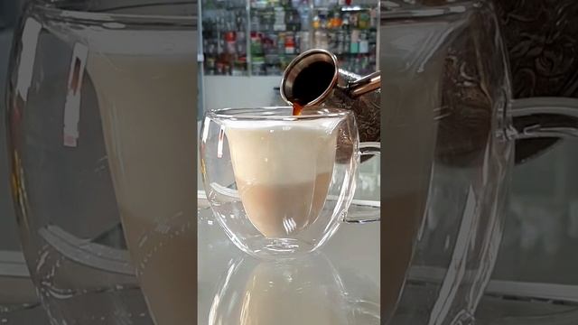 Кофе. Кружка двойные стенки в форме сердца (300 мл). Капучинатор. Кофейный трафарет. смотреть онлайн