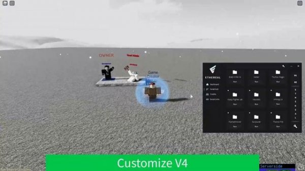 Roblox ServerSide Script Showcase Ethereal