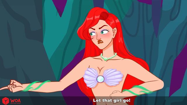 Elsa's world: Ariel Rescue Anna 👸 Stories for Teenagers 🌛 Fairy Tales in English | WOA Fairy Tales смотреть онлайн