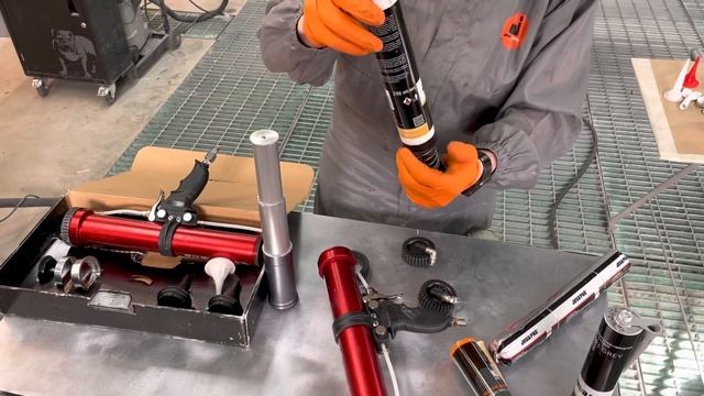 Пистолеты под распыляемый герметик герметик ANI SAM3-CS и ANI SAM2002