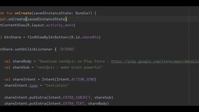 Add Share App Link Functionality Kotlin Android Studio | #coderbino смотреть онлайн