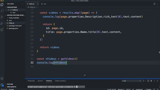 The New Notion API | Node.js Video Schedule Project смотреть онлайн