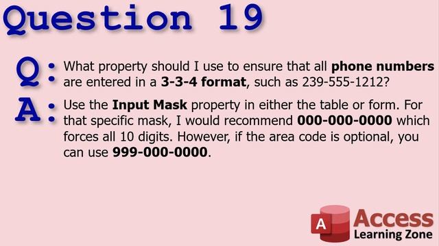 36 Microsoft Access Interview Questions & Answers (Or Things They Might Ask on a Test in School) смотреть онлайн