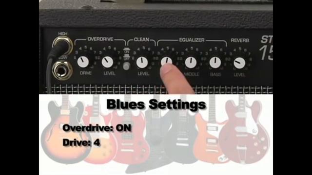 Amp Settings 1 - How to get Blues, Country, Rock and Metal Sounds - First Electric Guitar Lesson смотреть онлайн