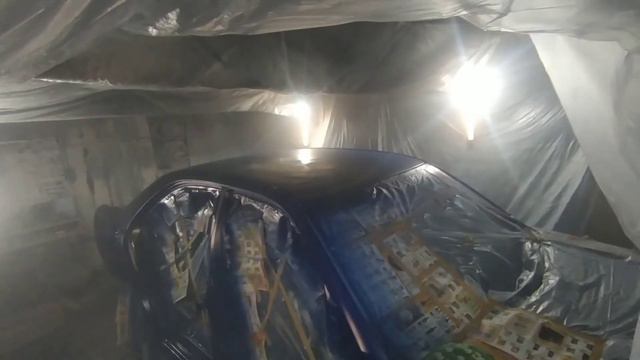 Mercedes w 210 покраска в сарае)) из утиля в машину движения... смотреть онлайн