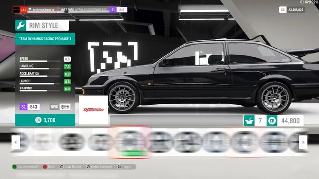 Forza Horizon 4 - 1987 Ford Sierra Cosworth RS500 - Customize and Drive смотреть онлайн