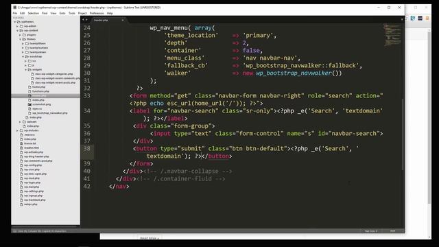 Wordpress Theme Tutorials | Wordstrap Theme - Search and Single Post Page смотреть онлайн