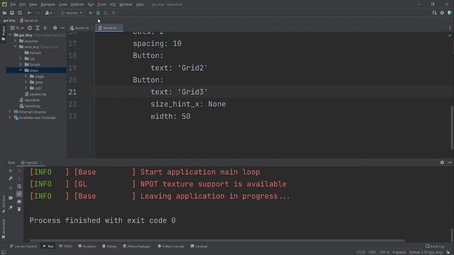 316 - Testando layouts do kivy Python смотреть онлайн