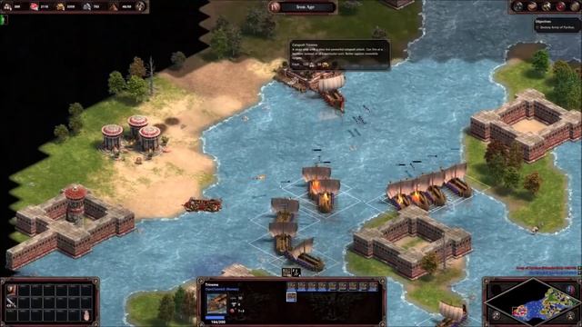 Pyrrhus of Epirus (Hardest) - Age of Empires: Definitive Edition: The Rise of Rome смотреть онлайн