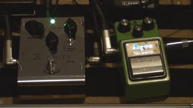 Ibanez TS9 vs Biyang X-Drive смотреть онлайн