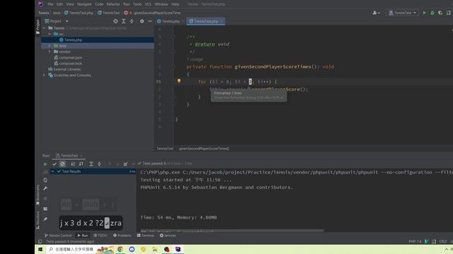 Tennis Kata TDD with PhpStorm and Vim #17 20230719 смотреть онлайн