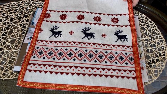 Вышивка крестом. Прикладная вышивка, готовые изделия. смотреть онлайн