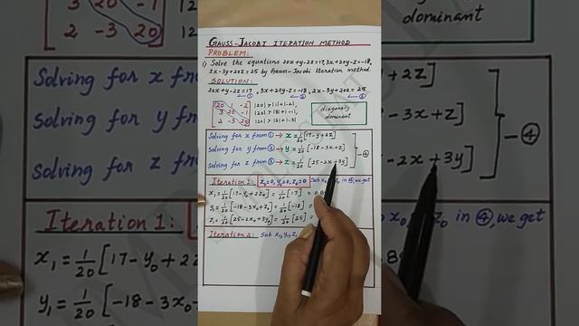 Gauss - Jacobi Iteration Method - Numerical Methods - Simple Stat смотреть онлайн
