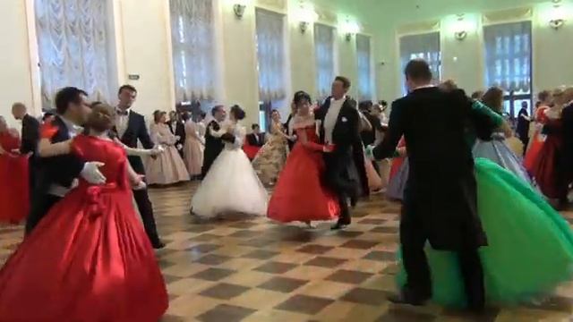 Кадриль Посвящение 19 веку хореограф Волотовская Т.А. смотреть онлайн