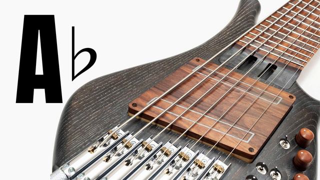 7 String Bass Half Step Down Tuning ♪ смотреть онлайн