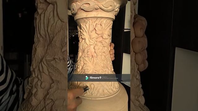 Самая большая деревянная ваза в мире из цельного куска дерева!(ясень, 162 см). смотреть онлайн
