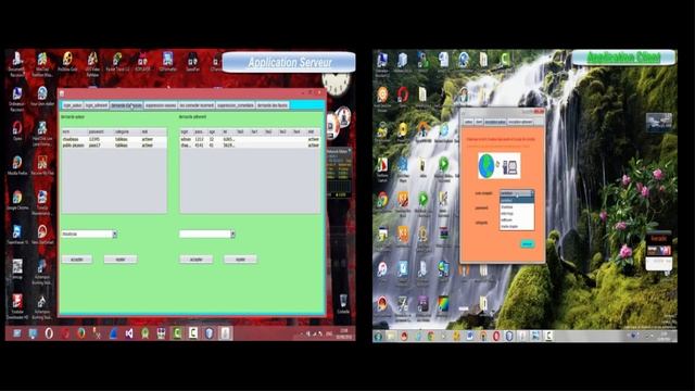 Java Client serveur смотреть онлайн