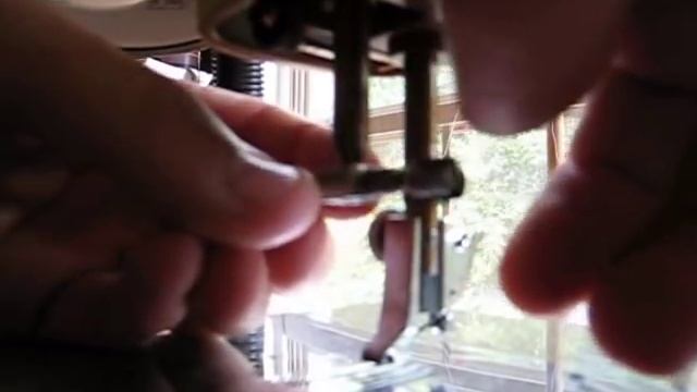 www.briansews.com: How to attach a needle clamp. смотреть онлайн