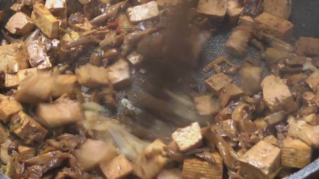 VEGAN - Tofu and mushrooms - Spread recipe - Asian style - Very easy смотреть онлайн