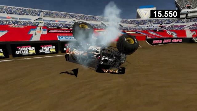 20 Truck World Finals 21 Freestyle - BeamNG.Drive Monster Jam смотреть онлайн