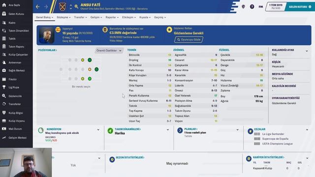 FM20 Top 5 Wonderkid Sol Kanat | Football Manager 2020 Wonderkids Left Winger смотреть онлайн